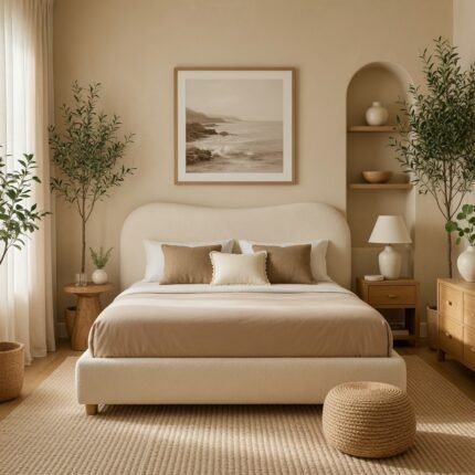 Celine Curve Bed